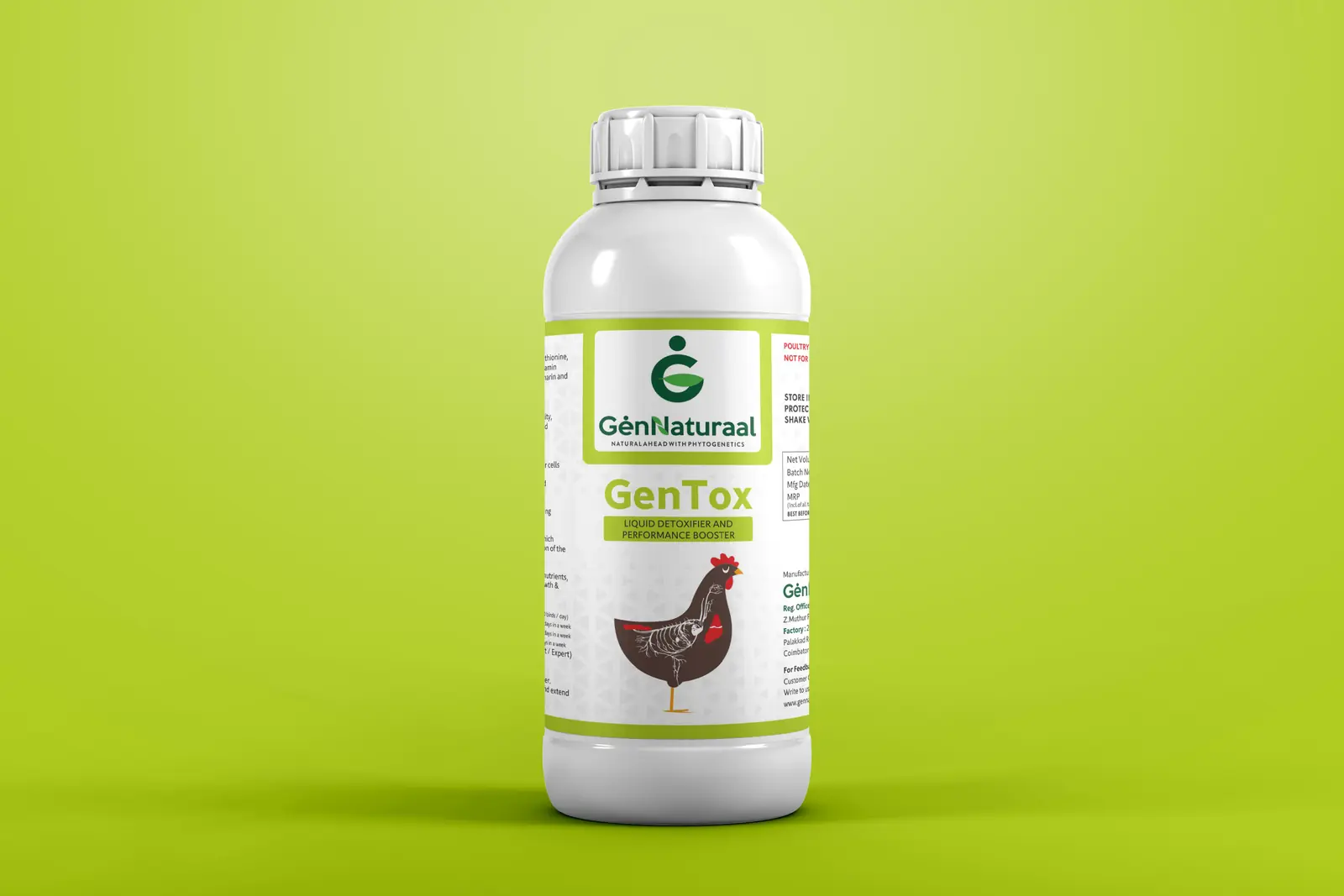 GenTox water 1 L pack