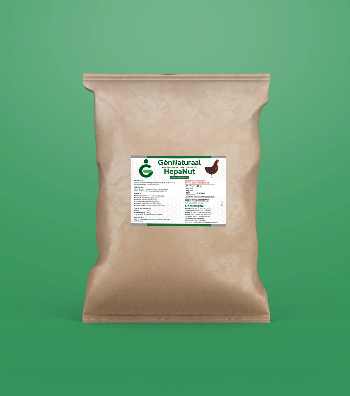 HepaNut feed 25 kg pack