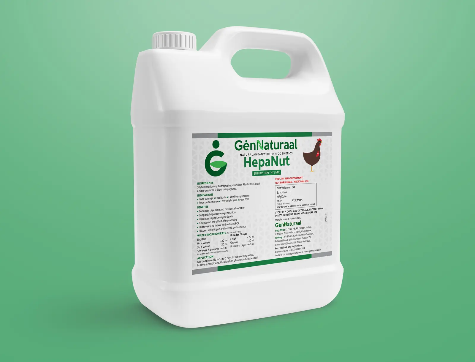 HepaNut water 5 L pack