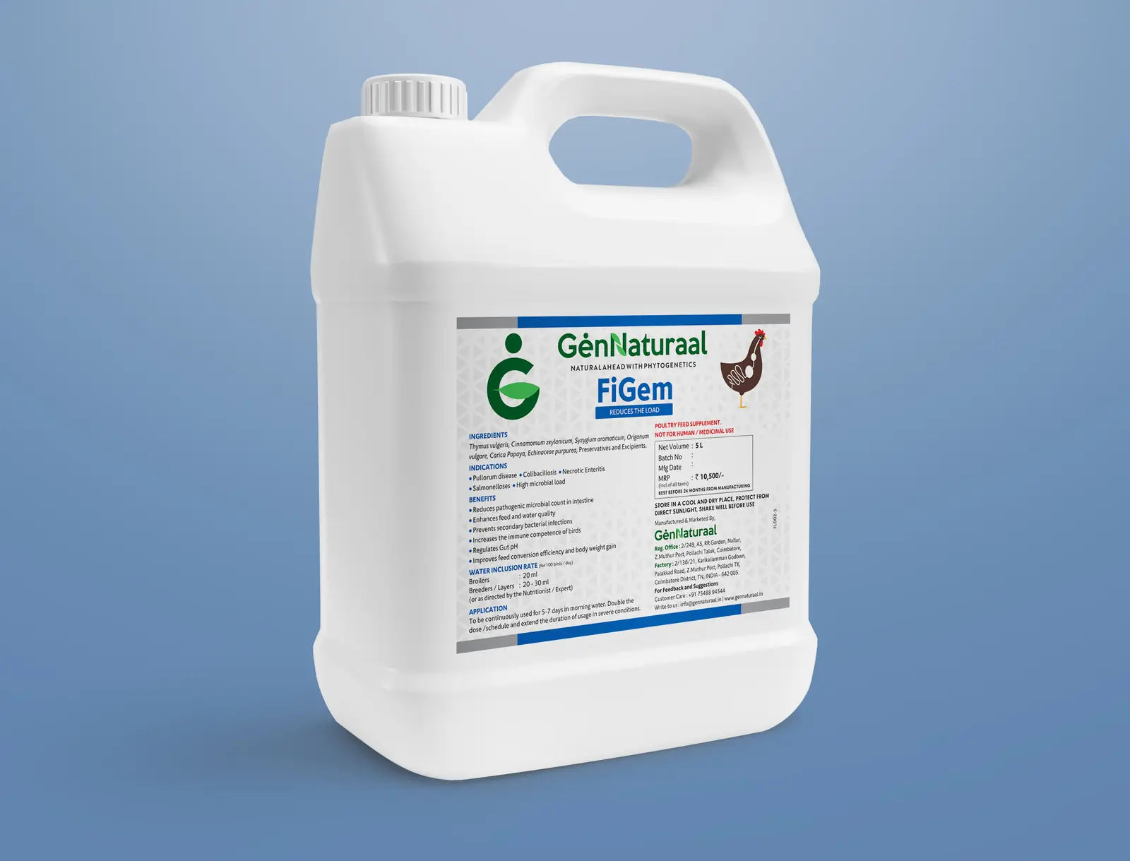 FiGem 5 L water pack